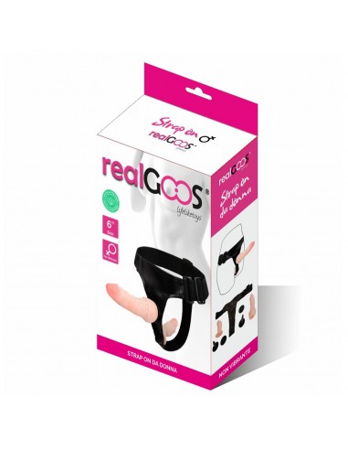 STRAP ON FALLO REALISTICO DOPPIO...