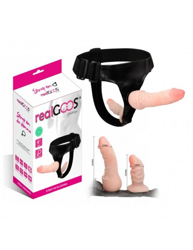 STRAP ON FALLO REALISTICO DOPPIO...