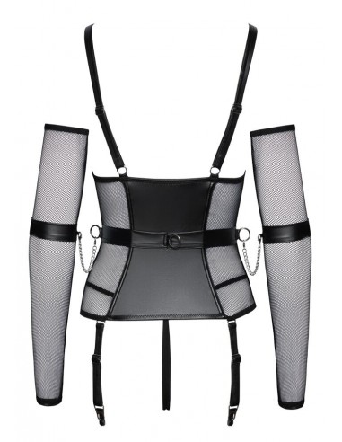 Set con camicia con reggicalze,...