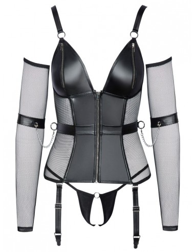 Set con camicia con reggicalze,...