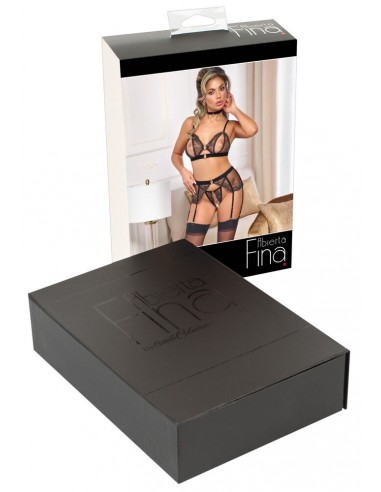 Set con Reggiseno morbido, reggicalze...