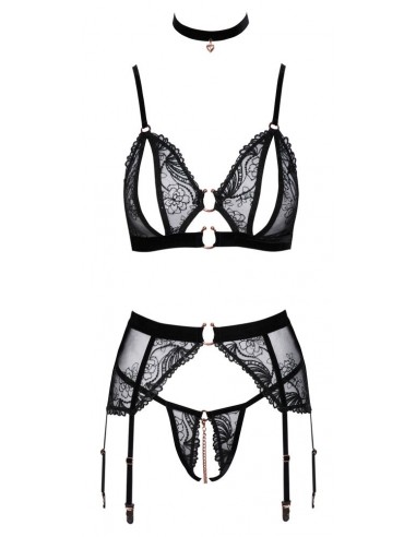 Set con Reggiseno morbido, reggicalze...