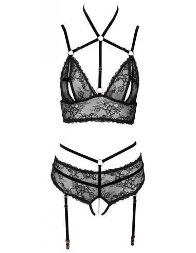 Ouvert bralette e mutandine con...
