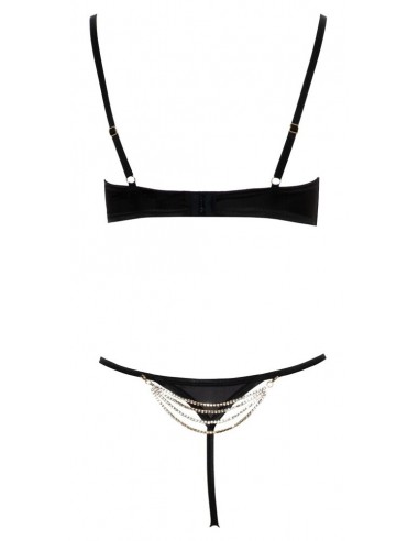 Nobile lingerie 2 pezzi in raso di...