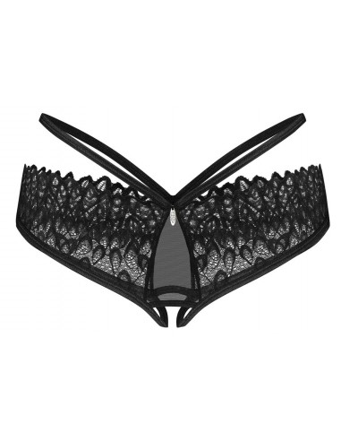 Seducente slip ouvert in trasparenza...