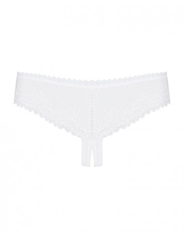 Perizoma bianco trasparente senza...