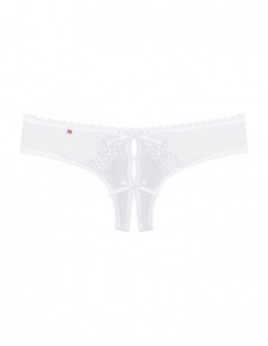 Perizoma bianco trasparente senza...