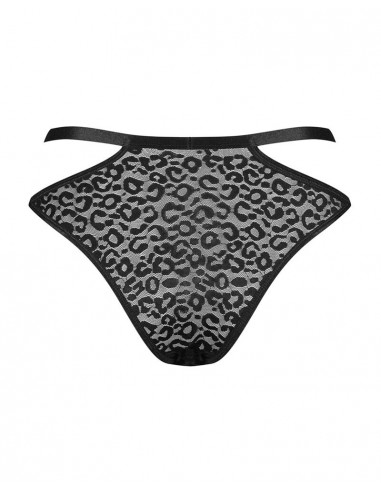 slip Bagirela neri e trasparenti con...