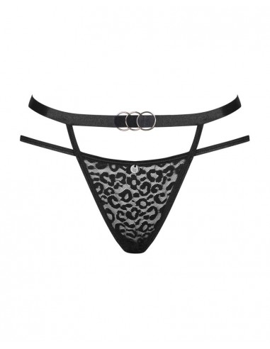 slip Bagirela neri e trasparenti con...