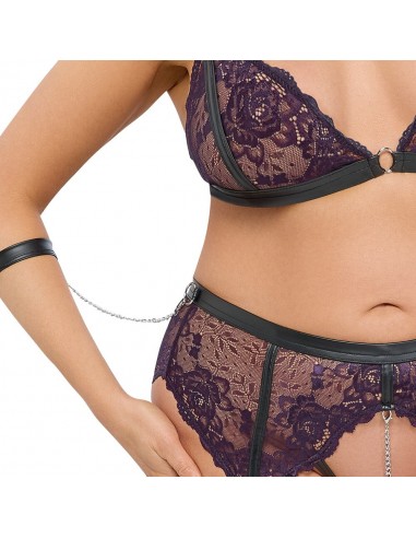 Set di reggicalze con reggiseno...