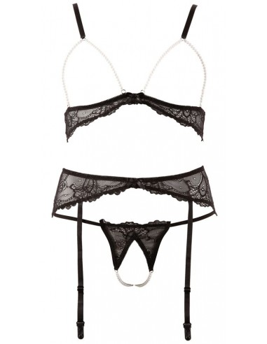Set di pizzo composto da reggiseno...