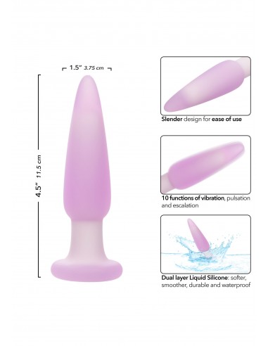 Plug vibrante in silicone...