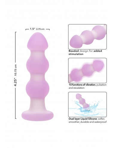 Plug vibrante in silicone...