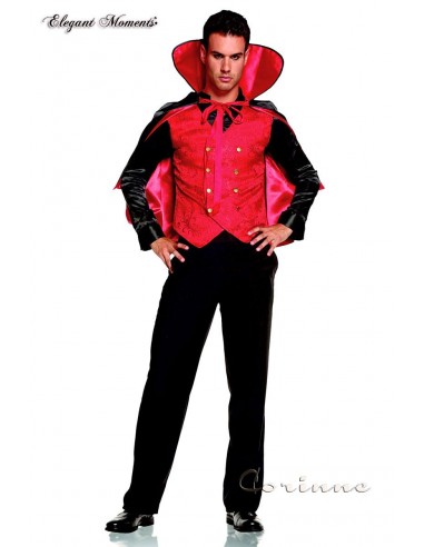 Costume uomo vampiro 2 pezzi. L