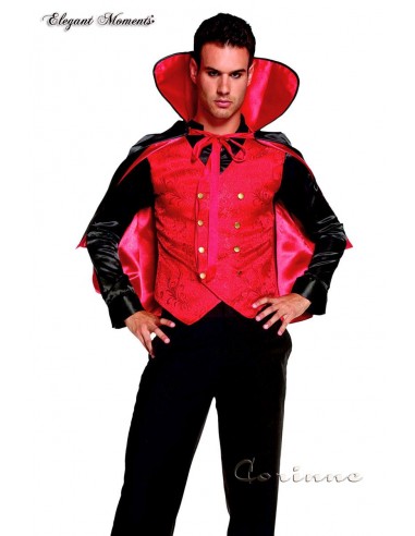 Costume uomo vampiro 2 pezzi. L
