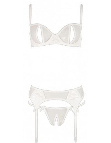 Reggiseno, reccicalze e string L