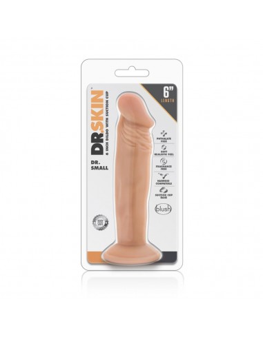 DR. SKIN DR SMALL 6INCH DILDO VANILLA