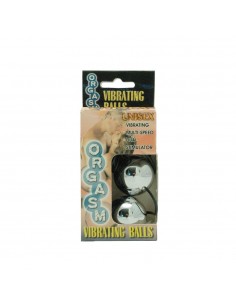 Vibrating Duoballs Silver 2