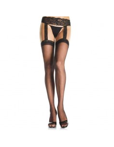 Collant Hosiery Sheer Black...
