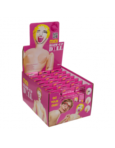 MINI BAMBOLA GONFIABILE BIONDA ADDIO...