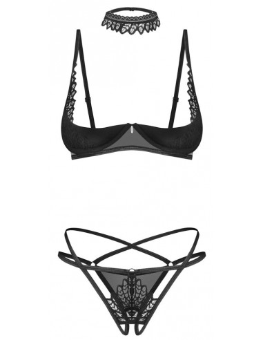 Set reggiseno con ferretto e perizoma...