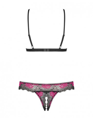 Set Ouvert con reggiseno aperto...