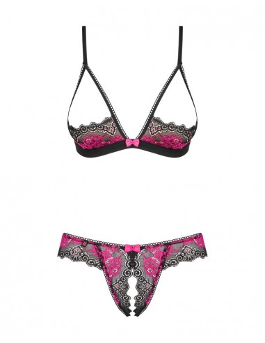 Set Ouvert con reggiseno aperto...