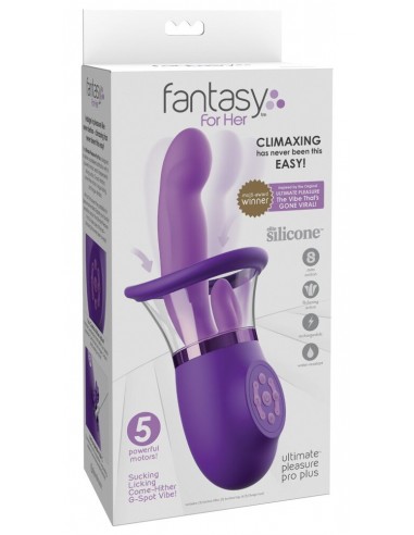 Vibratore per il punto G con ventosa...