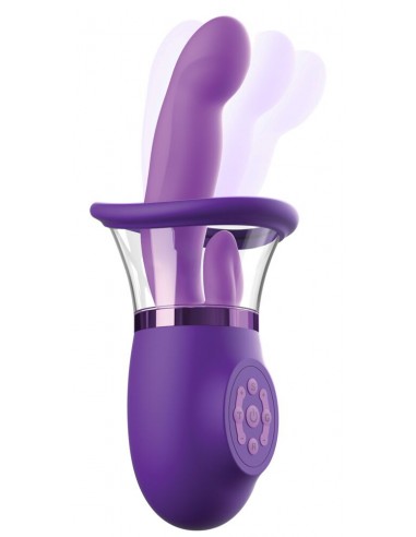 Vibratore per il punto G con ventosa...