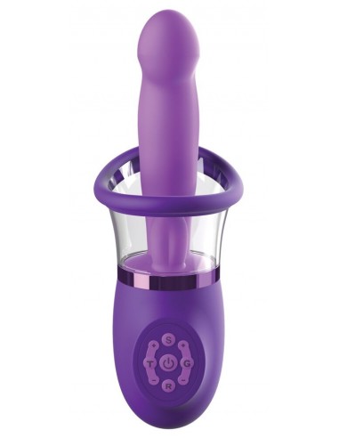 Vibratore per il punto G con ventosa...