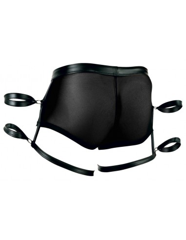 Pantaloni elastici neri Bondage in...
