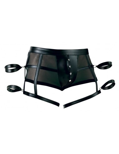 Pantaloni elastici neri Bondage in...