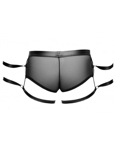 Pantaloni elastici neri Bondage in...