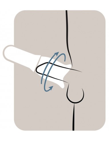 Masturbatore con coppa rotante a...