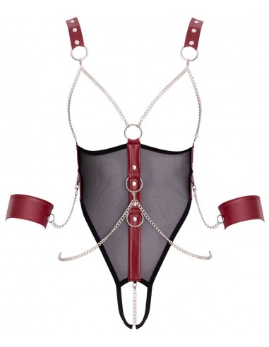 Body bondage con seni scoperti e...