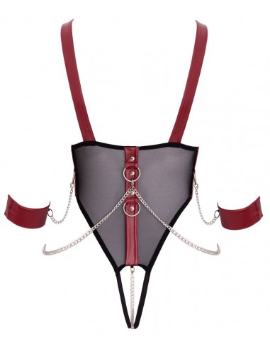 Body bondage con seni scoperti e...