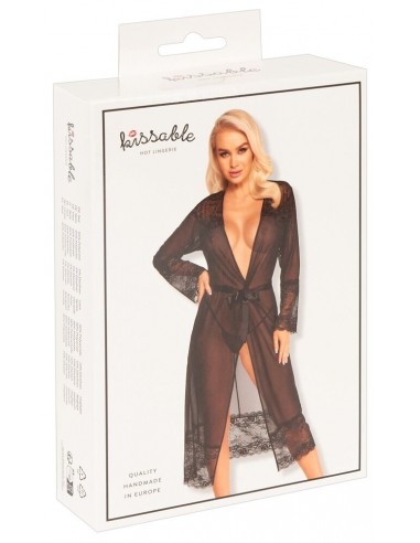 Kimono lungo trasparente S/M