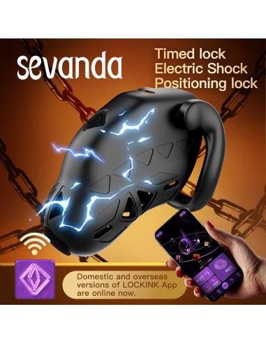 Cintura di castità con APP Electric...