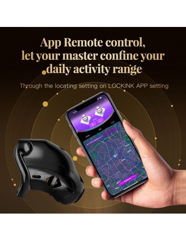 Cintura di castità con APP Electric...