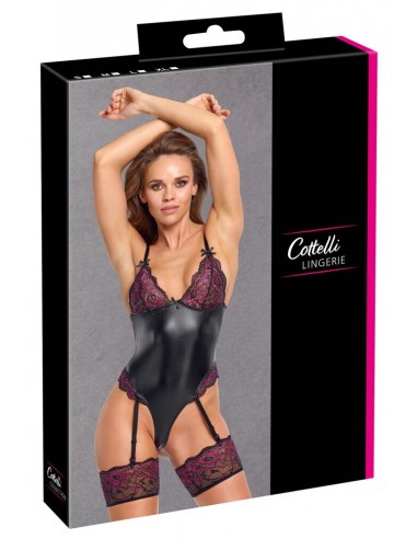 Bellissimo body reggicalze con...