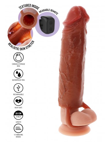 Guaina ultra realistica vibrante con...