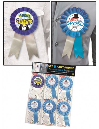 SET 6 COCCARDINE CELIBATO