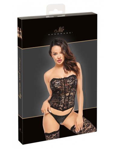 Corpetto senza spalline in pregiato...