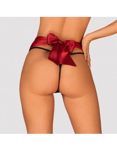 Perizoma a vita alta co tulle...