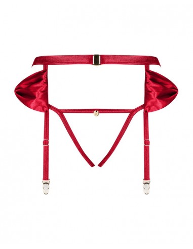 Reggicalze e perizoma in un unico set...