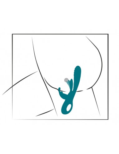 Vibratore rabbit con funzione di...