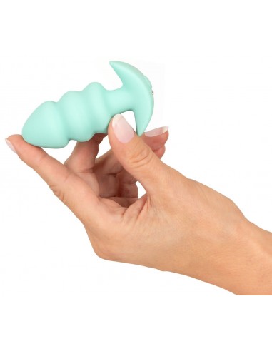 Mini Butt Plug vibrante Green