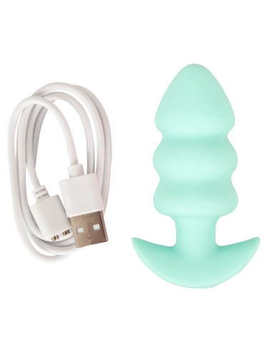 Mini Butt Plug vibrante Green