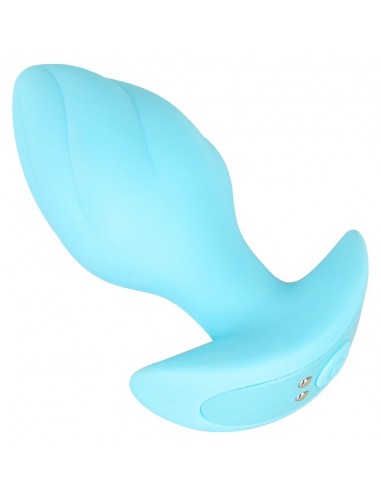 Mini Butt Plug vibrante Blue