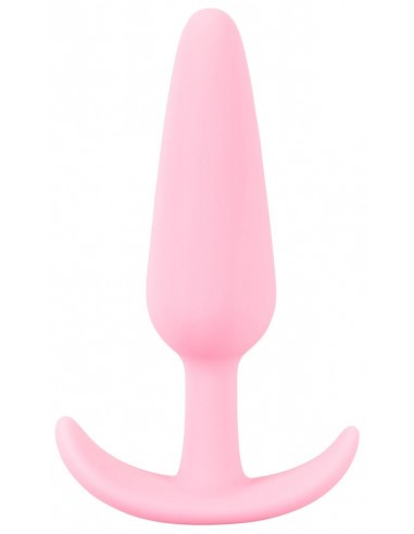 Mini butt plug morbido come la seta Rosa